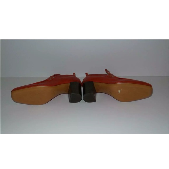 CELINE SOFT LEATHER PUMP 70 STUD DETAIL LOAFERS - Picture 6 of 11